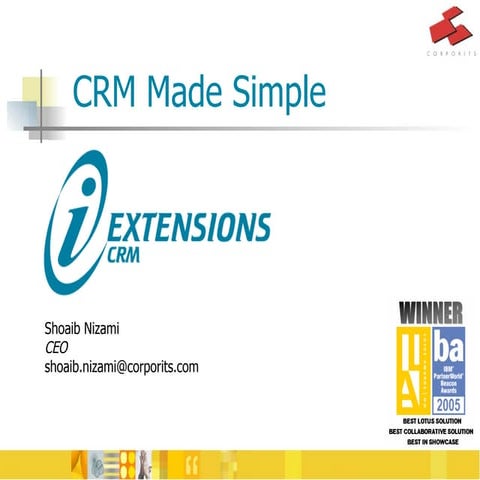 iExtensions CRM