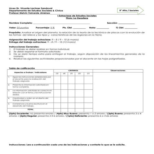I extraclase sociales 9 i trimestre 2015