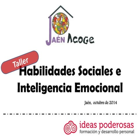 Inteligencia emocional y habilidades sociales