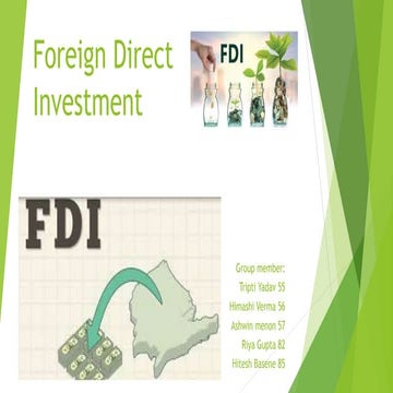 FDI | PPTX