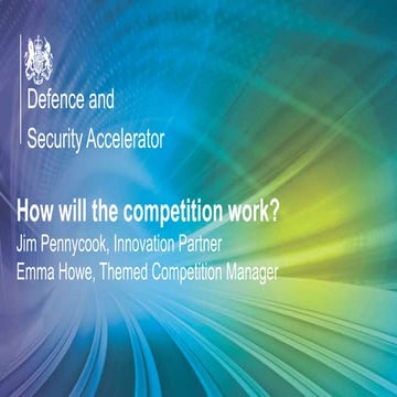 Innovation fund themed competition webinar - session 4