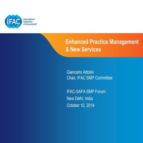 Enhanced Practice Management & New Services