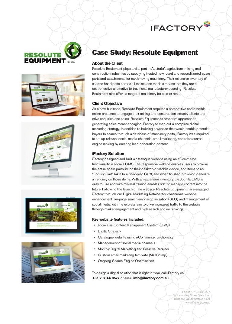 Equipment case study image