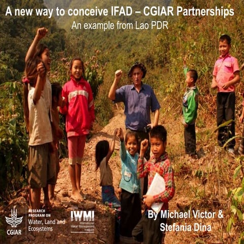A New Way to Conceive IFAD-CGIAR Partnerships
