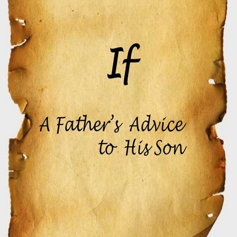 Fathers Advice to Son