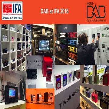 DAB slideshow status and examples | PPTX
