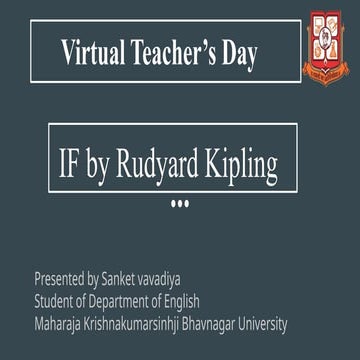 IF by Rudyard Kipling                  .pptx