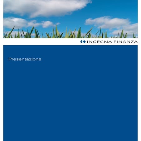 La pianificazione finanziaria | PPTX
