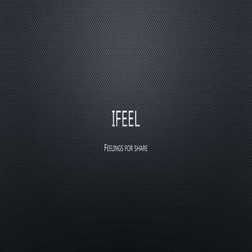 I feel presentation [autosaved]