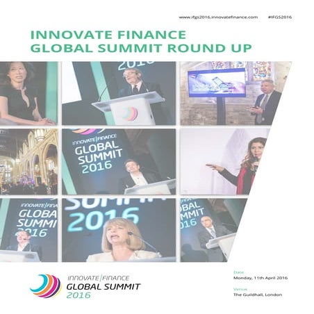 Innovate Finance Global Summit 2016 Round up