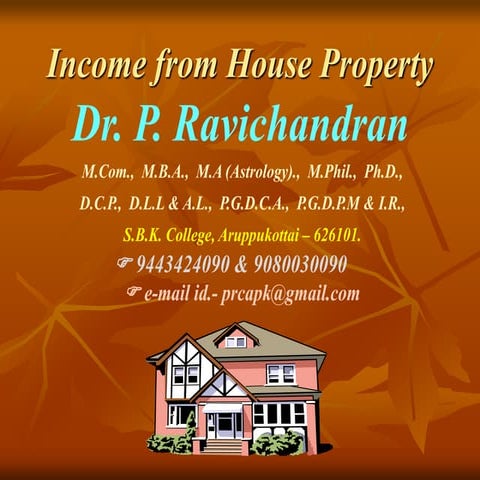 Income from house property