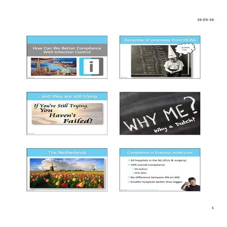 How To Improve Compliance With Infection Control