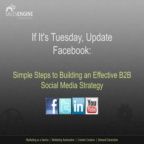 Simple Steps to Building an Effective B2B Social Media Strategy