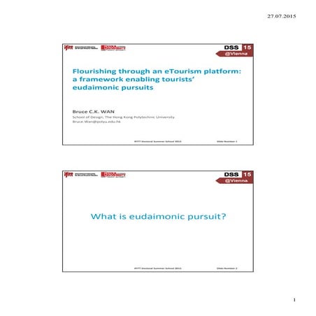 Flourishing through an eTourism platform: a framework enabling tourists’ eudaimonic pursuits