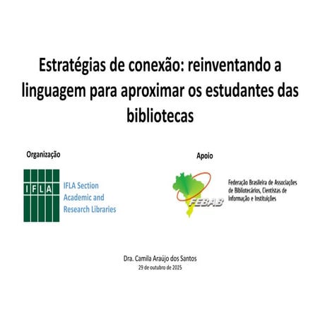 Estratégias de conexão: reinventando a linguagem para aproximar os estudantes...