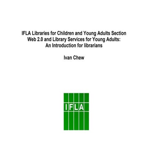 Web 2.0 i bibliotecke usluge za mlade