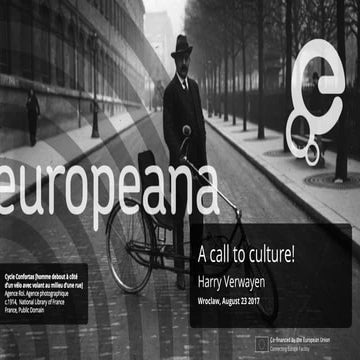 A call to culture- IFLA presentation aug 2017