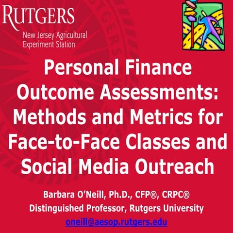 IFL Workshop-Personal Finance Outcome Assessments-04-15