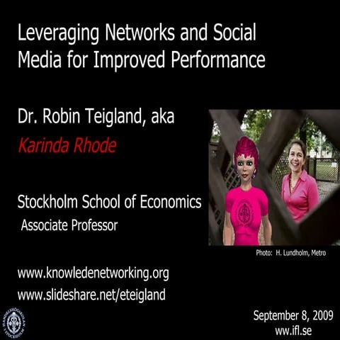 IFL Consortia Sep09 Teigland