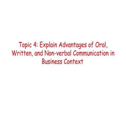 communication by Daniel R. Mahenge ifm....