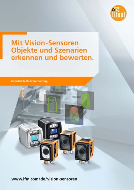 Mit Vision-Sensoren Objekte und Szenarien erkennen und bewerten