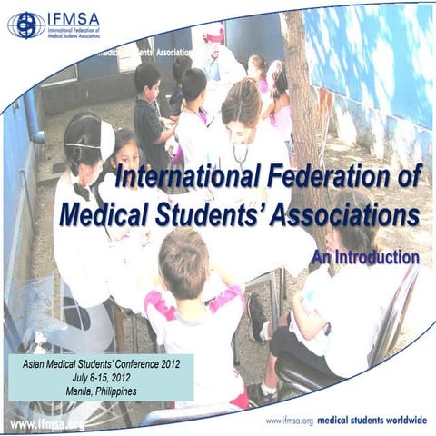 Introduction on IFMSA | PPTX