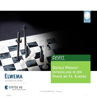 Industy-forum 2011 PARTsolutions EL...