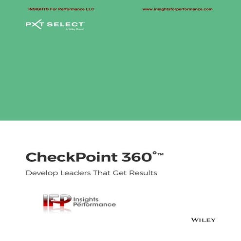Ifp checkpoint 360--brochure