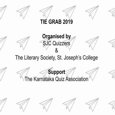 In Foreign Parts - Finals - Tie Grab 2019