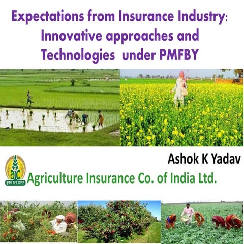 IFPRI-Expectations from the Insurance Industry-Ashok Yadav