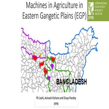 ACIAR - IFPRI- Machine rental markets and machine use in agriculture - Avinas...