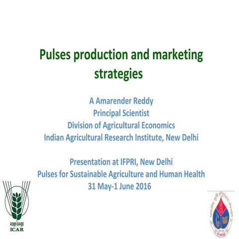 Ifpri pulses policies