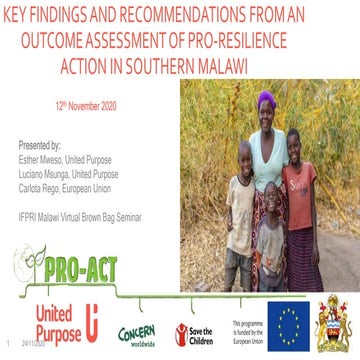 Do cash + interventions enable greater resilience and dietary diversity than ...