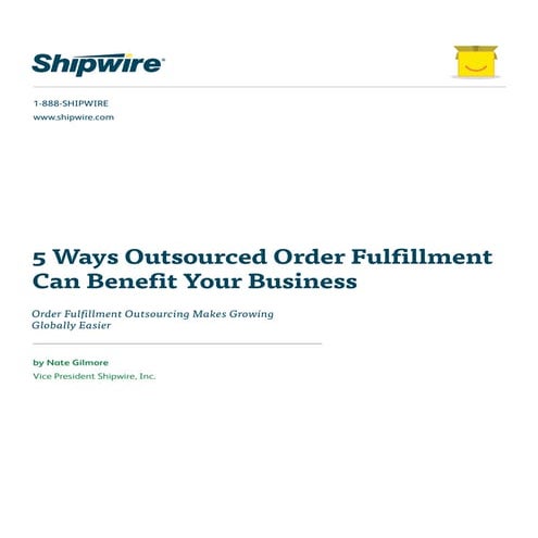 5 ways outsourced order fulfillment can benefit your business