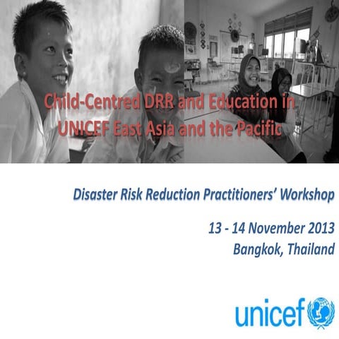 Session 3: IFRC Presentation UNICEF EAPRO (131107)-revised