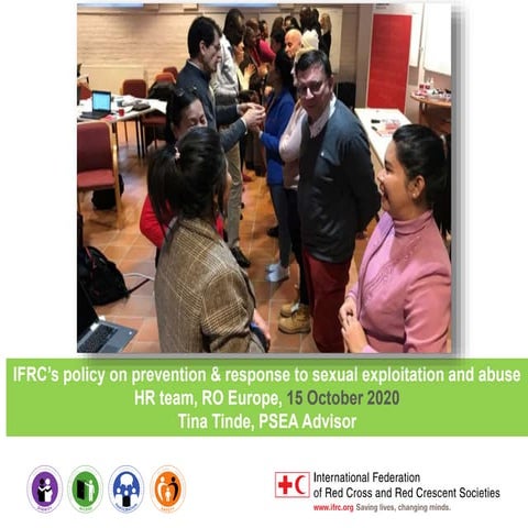 IFRC's PSEA policy
