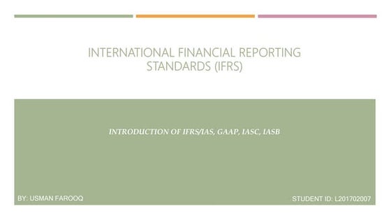 IAS-1: Presentation of Financial Statements | PPTX | Stocks and Bonds ...