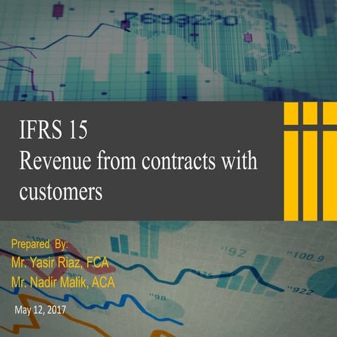 IFRS 15 Revenue from contracts with customers 