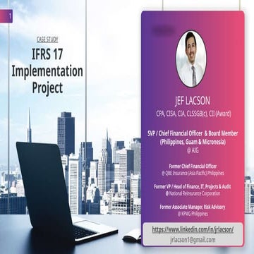 Comprehensive IFRS 17 Implementation Case Study | PPTX