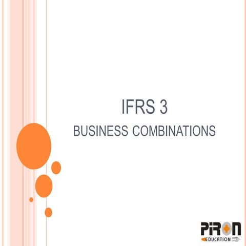 IFRS 3 - Business Combinations