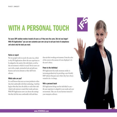 IFS Applications - Collaborate | PDF