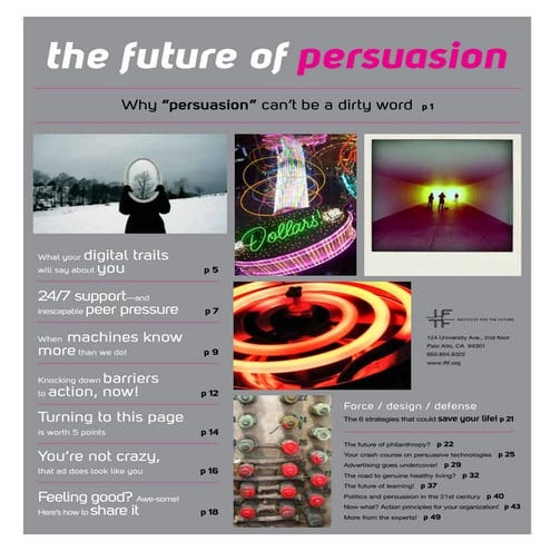 Iftf future of persuasion report