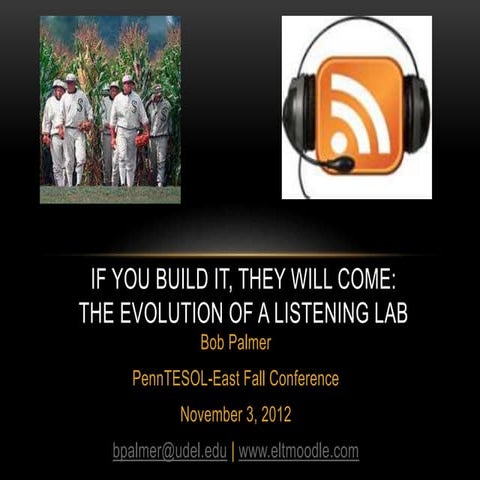 If You Build It, They Will Come