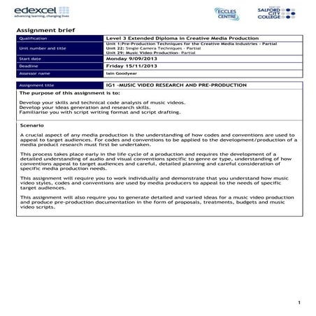 Ig1 assignment_2013_to_2014 | PDF