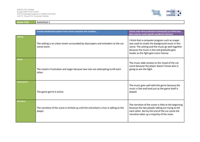 Ig1 task 2 analysis work sheet 4
