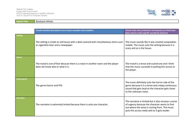 Ig1 task 2 analysis work sheet 5
