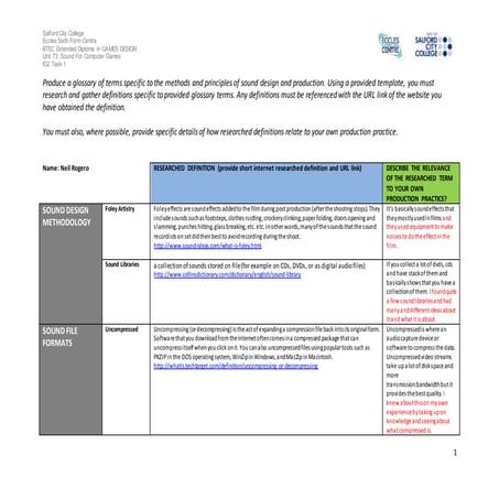Ig2 task 1 work sheet (improved version)