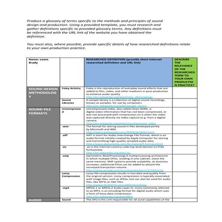 Ig2 task 1 work sheet lewis brady copy