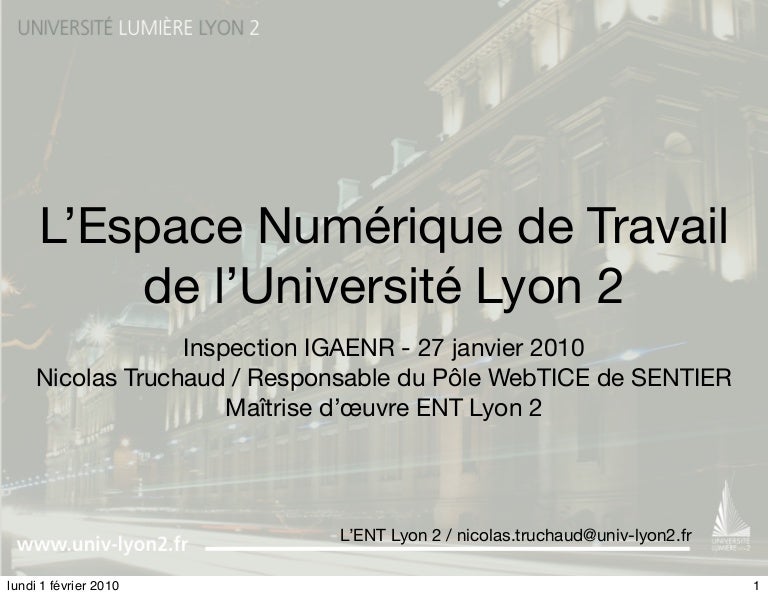 Ent Universite Lyon 2