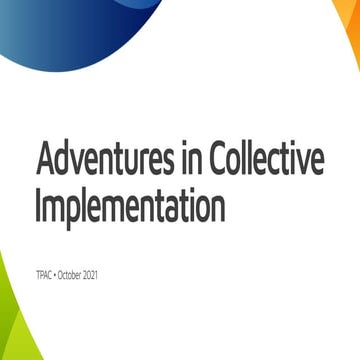 Adventures in Collective Funding